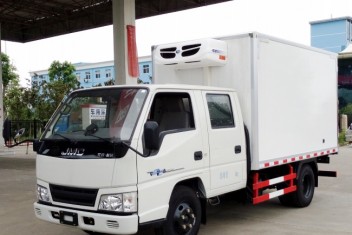 江鈴順達雙排冷藏車(藍牌，廂長3.2米)