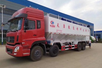 （40方）東風(fēng)天龍8*4散裝飼料運輸車