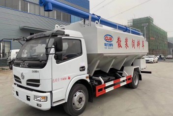 （12方）東風(fēng)福瑞卡散裝飼料運輸車
